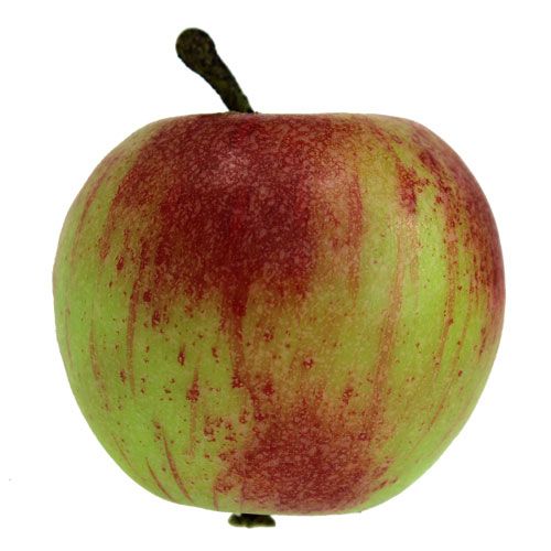 položky Deco jablko červená, zelená Ø6cm 6ks