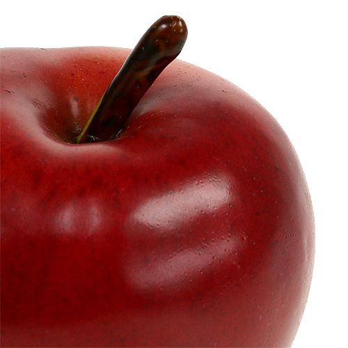 položky Deco jablko červená, deko ovocie, atrapa jedla Ø8,5cm