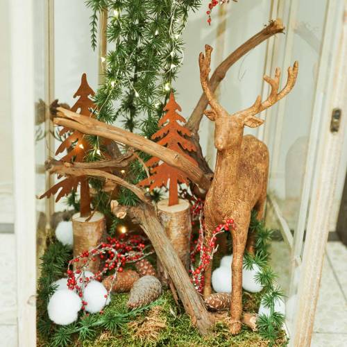 Floristik24 Deco vzhľad jelenej kôry V32cm