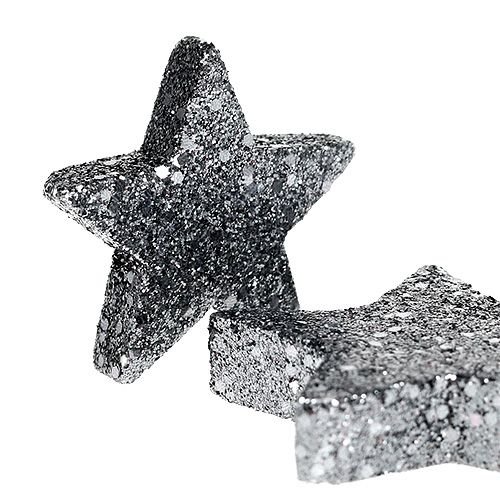 položky Ozdobné hviezdičky na rozptyl 4-5cm čierna 40p
