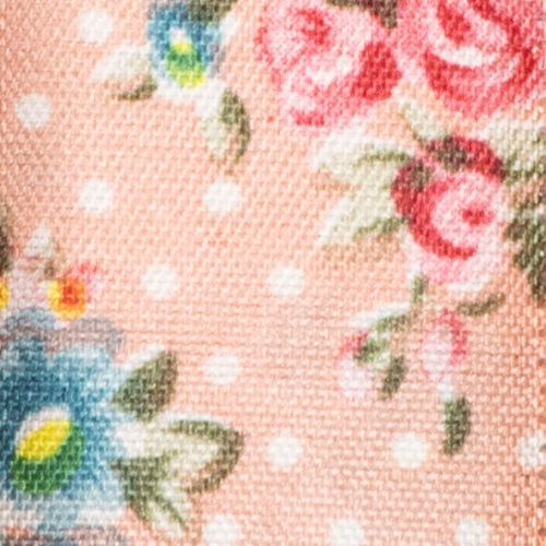 položky Darčeková stuha s kvetinovým vzorom na hravé darčeky a tvorivé diela, šírka 2,5 cm, dĺžka 15 m