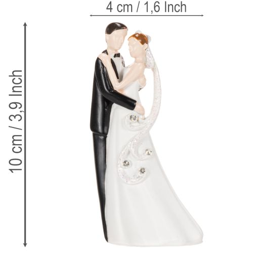 Dekoratívna figúrka svadobného páru, 10,5 cm | Floristik24.sk