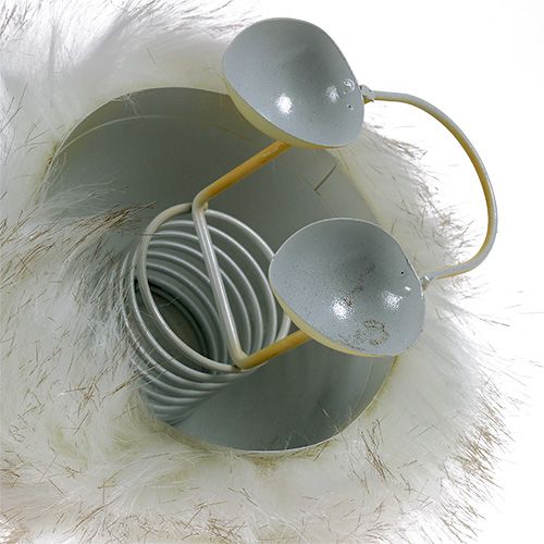 Floristik24 Deco figúrka ovečka krémová 21cm