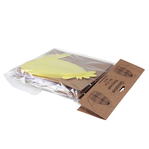 položky Dekoračné figúrky medovníkové kura žltá zelená fialová 18,5x12x20cm 3ks