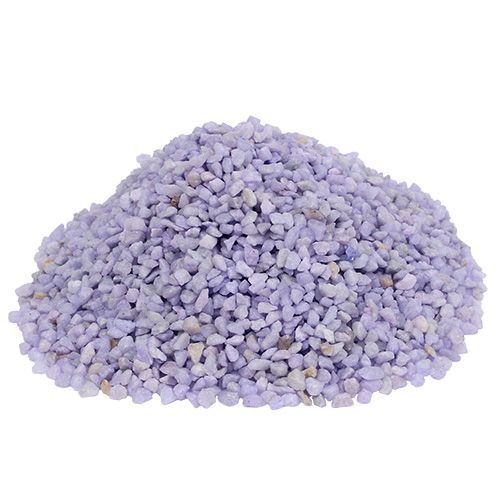 Floristik24 Dekoračné granule lila dekoračné kamienky fialová 2mm - 3mm 2kg