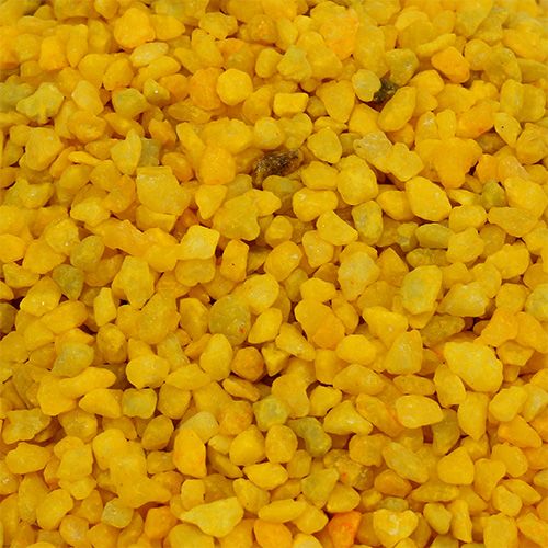 položky Dekoračný granulát žlté dekoračné kamene 2mm - 3mm 2kg
