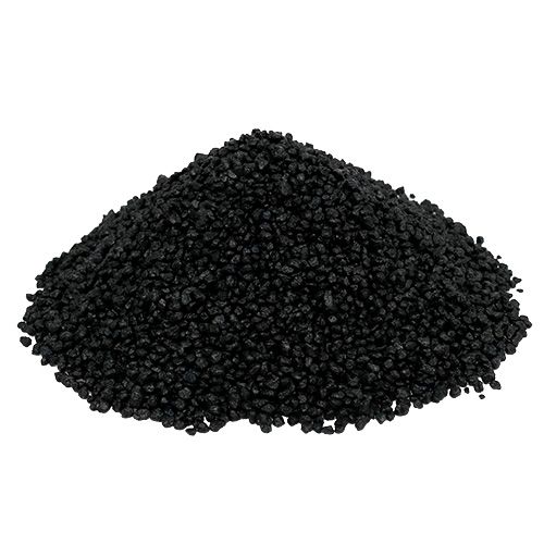 položky Dekoračné granule čierne 2mm - 3mm 2kg