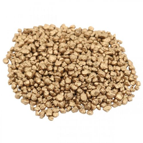 položky Dekoračné granule zlatý dekoračný štrk 2-3mm 2kg