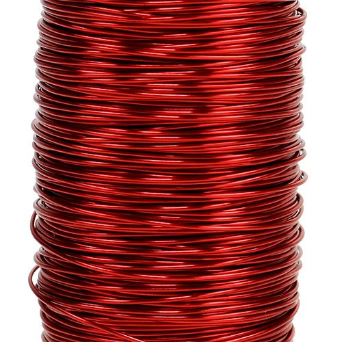 položky Deco Smaltovaný drôt Červený Ø0,50mm 50m 100g