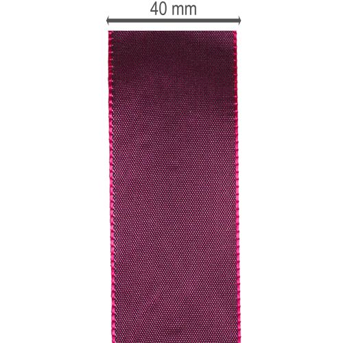 Darčeková stuha taftová stuha na vianočné darčeky 40mm 50m | Floristik24.sk