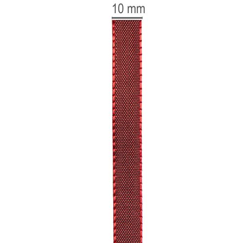 Dekoratívna taftová stuha, úzka, na darčekové balenie, šírka 10 mm, dĺžka 50 m | Floristik24.sk