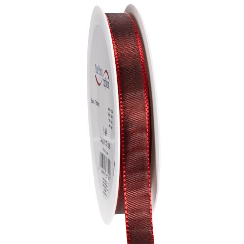 Darčeková stuha, slávnostná taftová stuha na tvorenie, šírka 15 mm, dĺžka 50 m