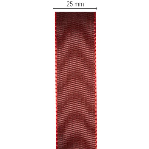 Darčeková stuha, elegantná a lesklá taftová stuha na slávnostné príležitosti, šírka 25 mm, dĺžka 50 m | Floristik24.sk