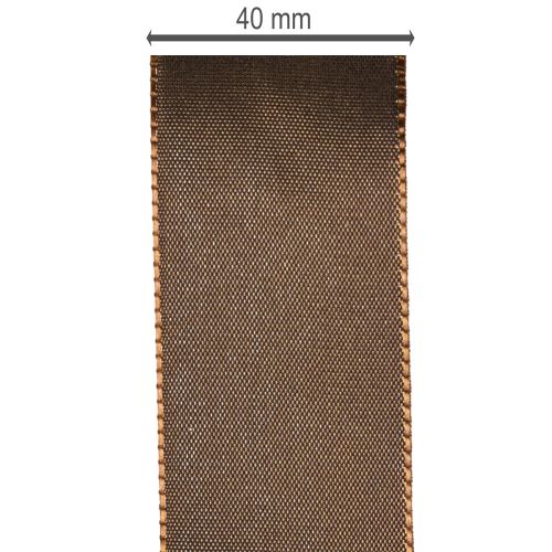 Široká taftová darčeková stuha, elegantná a lesklá, 40 mm x 50 m | Floristik24.sk