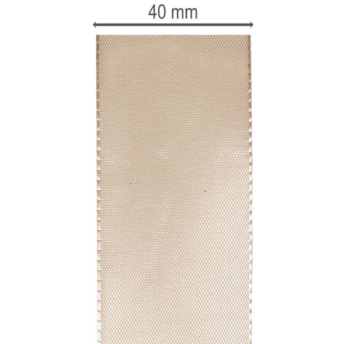 Dekoratívna taftová stuha na kotúči, mašľová stuha, šírka 40 mm, 50 m | Floristik24.sk