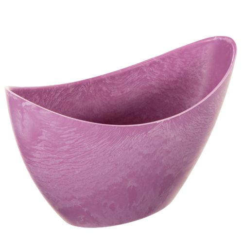 Dekoratívna miska plastová ružová 20cm x 9cm V11,5cm 1 kus kúpiť | Floristik24.sk