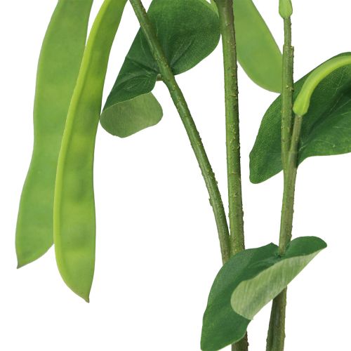 položky Ozdobná vetvička fazuľová vetvička umelá rastlina zelená 95cm