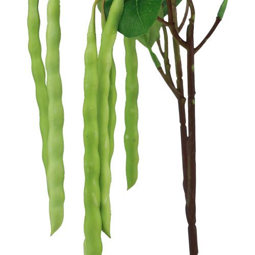 položky Ozdobná vetvička fazuľová vetvička umelá rastlina zelená 68cm
