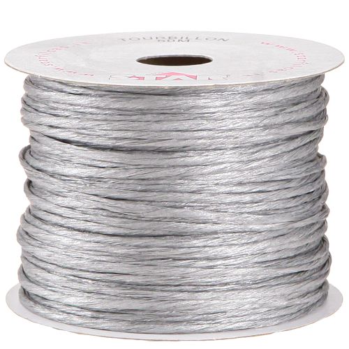 Floristik24 Omotaný drôt 50m strieborný