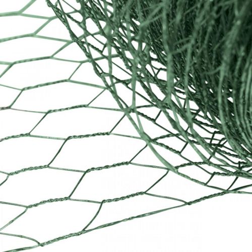 položky Šesťhranné pletivo Zelené drôtené pletivo potiahnuté PVC drôtené pletivo 50cm×10m