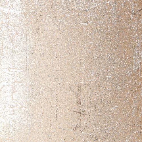 položky Platinové stĺpové sviečky, 60x100 mm, sada 4 kusov - Dlhá doba horenia, prémiová kvalita