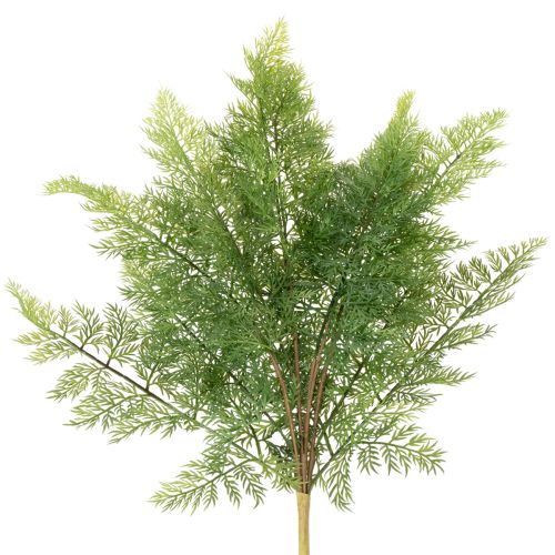 Umelá papraďová vetvička, viacero vetiev, zelená, 68 cm