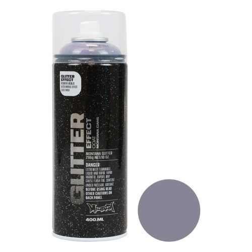 Floristik24 Glitter Spray Purple Montana Effect Glitter Spray Ametyst 400ml