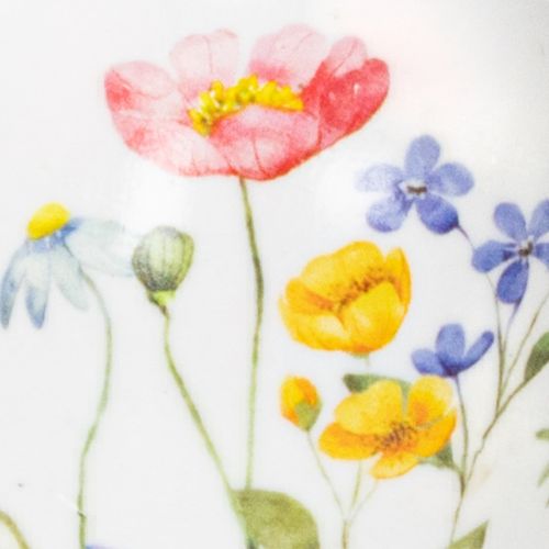 položky Veľkonočné vajíčka s jarnými a kvetinovými motívmi, kvalitná veľkonočná dekorácia, 6 cm, 6 kusov