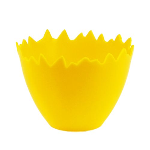 Floristik24 Nádobky na vajíčka Ø13cm 20ks žlté