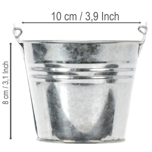 Vedro Ø10cm V8cm 10 ks. Zinok,