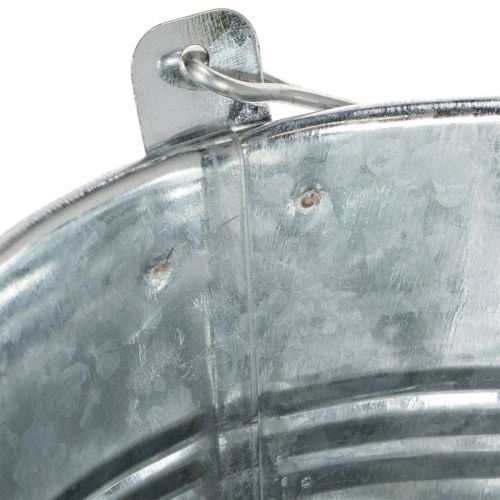 Vedro Ø14cm V12cm 6 ks. Zinok, lesklý | Floristik24.sk