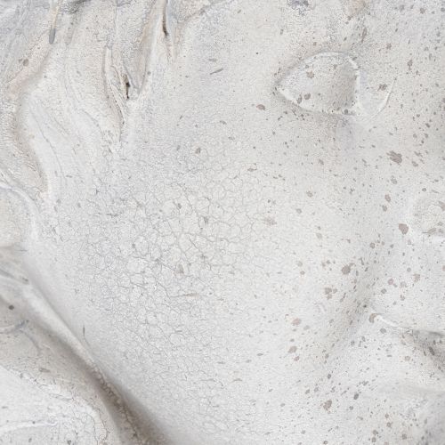 položky Dekoratívna figúrka hlavy trpaslíka pre štýlové doplnky do záhrady a obývačky, sivá, 30 cm