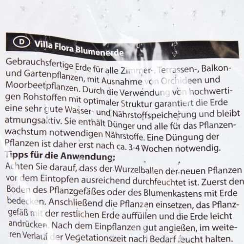 položky Hlina do kvetináčov Villa Flora 18 l