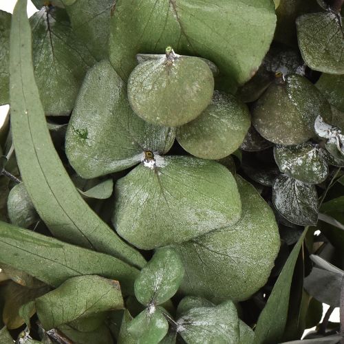 položky Prírodný veniec z eukalyptu Ø35cm s konzervovanou voňavou dekoráciou