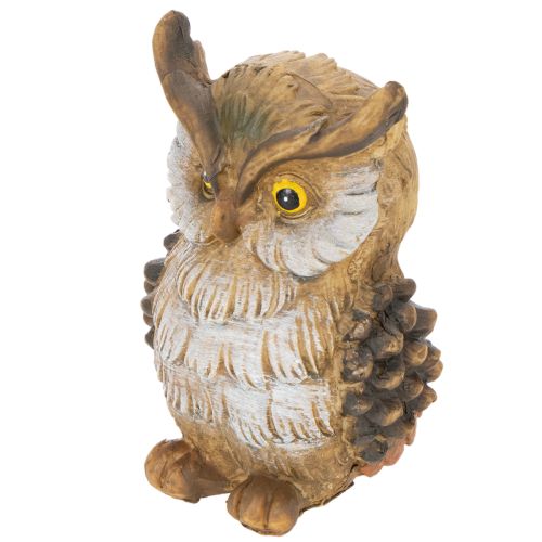 Figúrka sovy, malá sediaca sova, dekorácia, 11 cm | Floristik24.sk