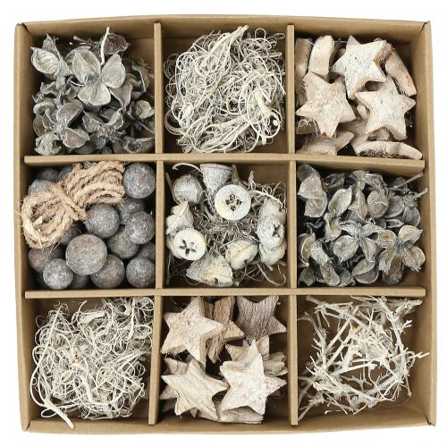 Floristik24 Exotická zmes praná biela