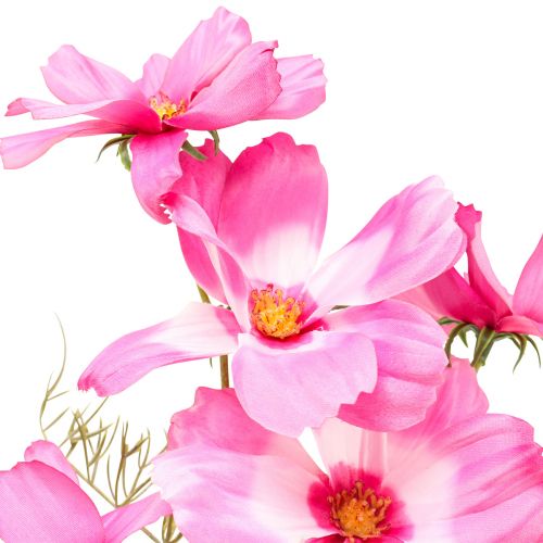 položky Cosmea Kosmee košík na šperky umelý kvet ružový 75cm