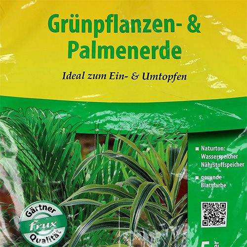 položky FRUX pôdna zelená rastlina a palmová pôda 5l