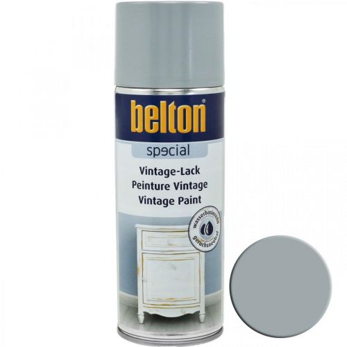 položky Farebný sprej, vintage farba svetlošedá, shabby chic 400ml