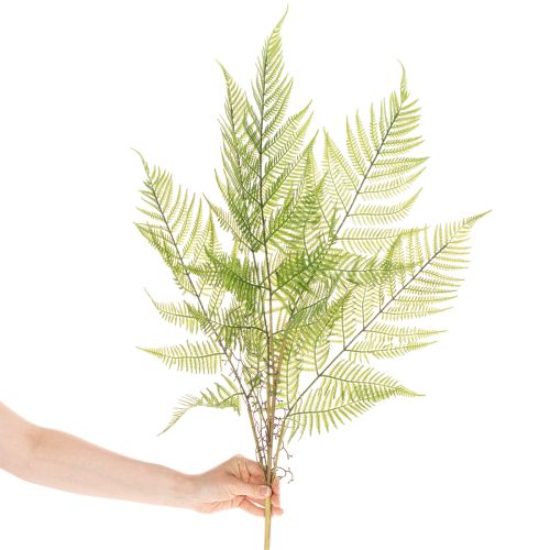 Umelá vetvička papradia, dekoratívna zelená rastlina na kvetinové aranžmány, 80 cm | Floristik24.sk