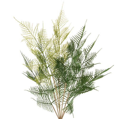 Umelá dekorácia z papraďovej vetvy, zelená, realistická, 56 cm