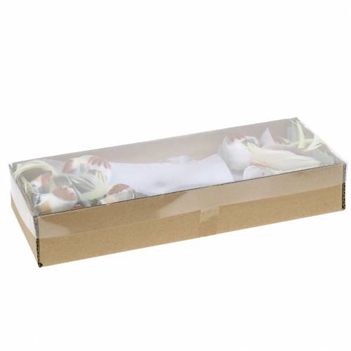 Floristik24 Vtáčik na drôte 5,5cm farebný 9ks