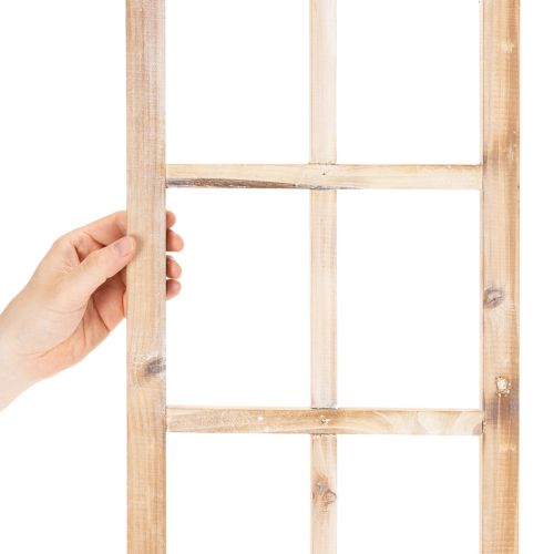Drevený okenný rám ako dekorácia na stenu 100 cm | Floristik24.sk