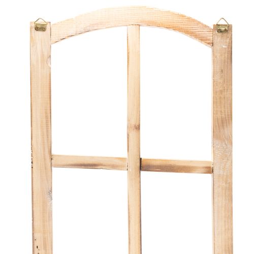 Drevený okenný rám ako dekorácia na stenu 100 cm | Floristik24.sk