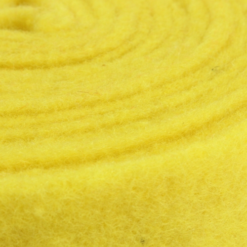položky Plsťová stuha žltá deko stuha filc 7,5cm 5m