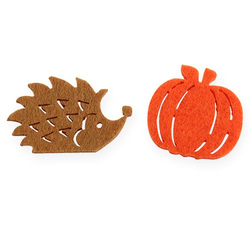 Floristik24 Bodová dekoračná plsť 3cm 72 ks