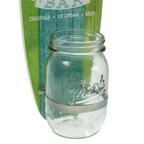 Floristik24 Nástenný otvárač na fľaše "Beach Bar" 36cm x 11cm