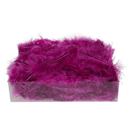 položky Nadýchané ozdobné pierka bordové pre remeslá 5-10cm 20g