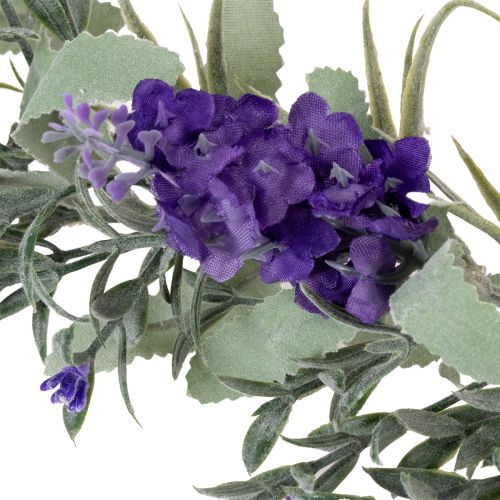 položky Umelá jarná dekorácia z fialovej girlandy na špeciálne príležitosti a sezónny dizajn 145 cm 2 ks