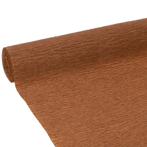 Krepový papier na kvetinárstvo, hnedý, rolka so šírkou 50 cm kúpiť | Floristik24.sk